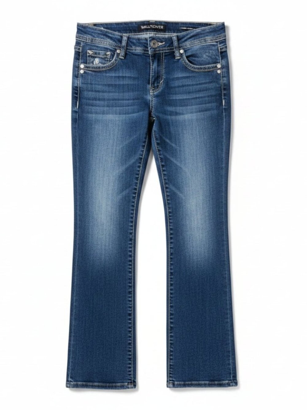 Wallflower Women's Jeans Luscious Curvy Fit Size 5 Long ---ITEM #2478